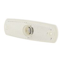 Position light right 12 V W3W halogen crystal clear HELLA