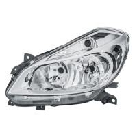 Headlight left 12 V PY21W Halogen HELLA suitable for e.g. RENAULT CLIO
