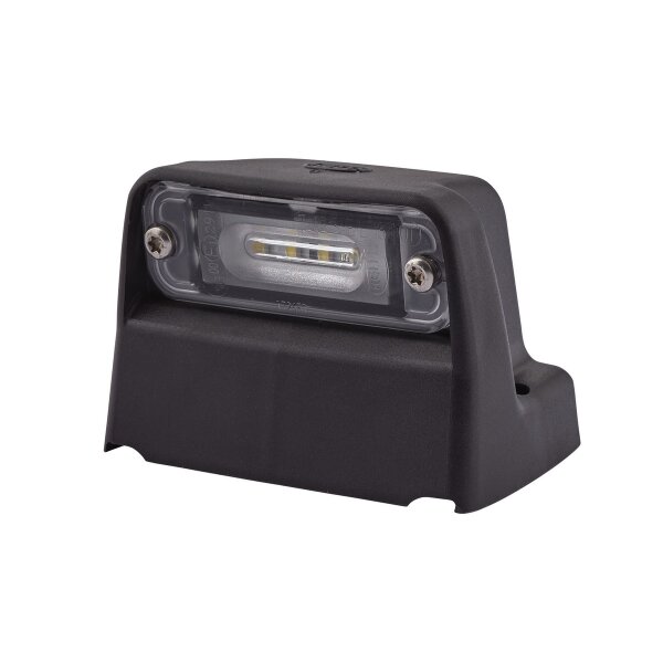 Top licence plate light 24 V LED crystal clear HELLA