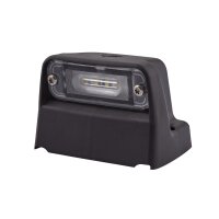 Top licence plate light 24 V LED crystal clear HELLA