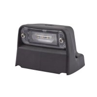 Top licence plate light 24 V LED crystal clear HELLA