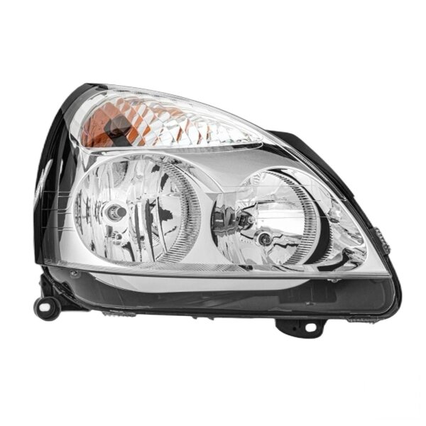 Headlight right 12 V W5W halogen HELLA suitable for e.g. RENAULT CLIO