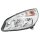 Left main headlight 12 V H7/H1 halogen HELLA for RENAULT Grand Scénic II