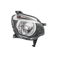 Main headlight right 12 V H4 halogen HELLA for RENAULT...