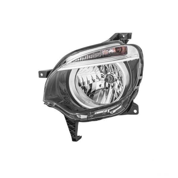 Main headlight left 12 V H4 halogen HELLA for RENAULT Twingo III and others
