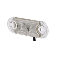 Clearance Light side-mounted 24 V LED crystal clear HELLA...