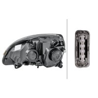 Main headlight right 12 V PY21W Halogen HELLA for e.g....