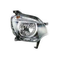 Main headlight right 12 V H4 halogen HELLA for RENAULT...
