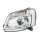 Main headlamp left 12 V H4 halogen HELLA for CITROËN Berlingo and others