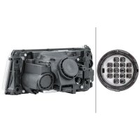 Main headlamp right 12 V W5W bi-xenon HELLA for LAND...