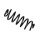 Suspension Spring Rear Axle BILSTEIN for AUDI A3 Sportback