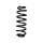 Suspension spring rear axle BILSTEIN B3 for SEAT ALHAMBRA and others