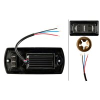 Innenraumleuchte Innenraum 24 V 1,2 W LED glasklar HELLA...