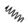 Suspension Spring Rear Axle BILSTEIN for e.g. AUDI A6 Avant