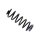 Suspension Spring Rear Axle BILSTEIN for e.g. PEUGEOT 308 I