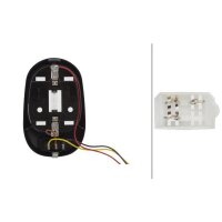 Innenraumleuchte 12 V 10 W K (10W) Halogen glasklar HELLA