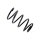 Suspension Spring Front Axle BILSTEIN for e.g. HYUNDAI i30 Kombi