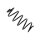 Suspension Spring Front Axle BILSTEIN for FORD Fusion