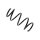 Suspension Spring Front Axle BILSTEIN for e.g. VW Golf VII