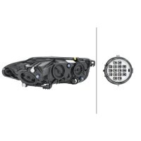 Left main headlight LED halogen HELLA for JAGUAR XE and...