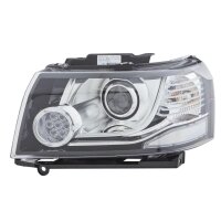 Main headlamp left 12 V HB3 Halogen HELLA for LAND ROVER...