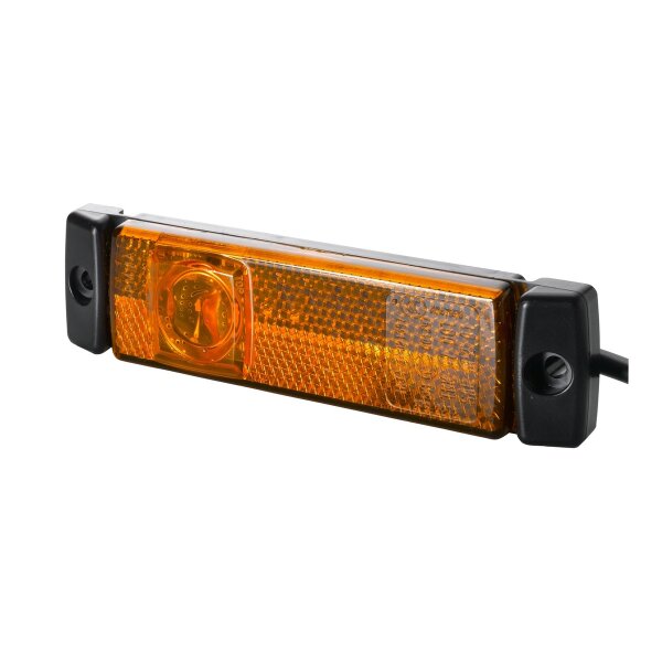 Side Marker Light right 24 V LED HELLA universal for various vehicles