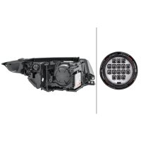 Left main headlight 12 V PSY24W bi-xenon HELLA for AUSTIN...