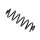 Suspension Spring Rear Axle BILSTEIN for e.g. CITROËN DS3