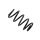 Suspension Spring Rear Axle BILSTEIN for e.g. MERCEDES-BENZ B-Klasse