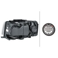 Main headlight right 12 V LED HELLA for LAND ROVER...