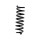 Suspension spring for car front axle BILSTEIN B3 for MERCEDES-BENZ