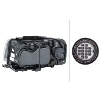 Main headlamp right 12 V PY21W Halogen HELLA for LAND...