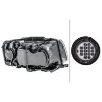 Hauptscheinwerfer links 12 V HB3 Halogen HELLA für...