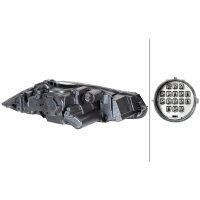 Left main headlight D3S Bi-Xenon HELLA for JAGUAR XF and...