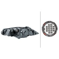 Headlights right bi-xenon LED HELLA for JAGUAR XF I