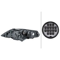 Left main headlight LED bi-xenon HELLA for JAGUAR XF and...