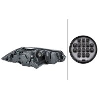 Left main headlight LED bi-xenon HELLA for JAGUAR XF and...