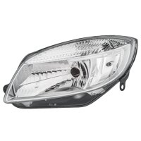 Main headlamp left 12 V PY21W Halogen HELLA for SKODA...