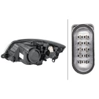 Main headlamp right 12 V PY21W FF HELLA for SKODA Fabia...