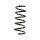 Suspension spring front axle BILSTEIN B3 for e.g. DACIA SANDERO