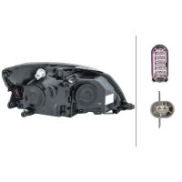 Left main headlight 12 V PY21W FF HELLA for SKODA Fabia...