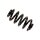 Suspension Spring Rear Axle BILSTEIN for AUDI A6 Avant