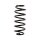 Suspension spring rear axle BILSTEIN B3 for e.g. TOYOTA YARIS VERSO