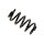 Suspension Spring Front Axle BILSTEIN for e.g. AUDI A6 Avant