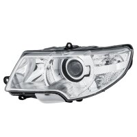 Left main headlight 12 V W16W FF HELLA for SKODA Superb...