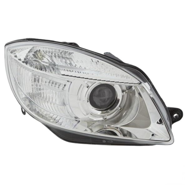 Headlight right 12 V H7 halogen HELLA suitable for e.g. SKODA FABIA
