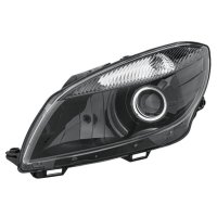 Scheinwerfer Halogen DE FF HELLA für SKODA FABIA II ROOMSTER links