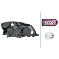 Main headlamp left 12 V W5W DE HELLA for SKODA Fabia II...