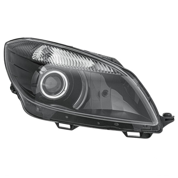 Main headlamp right H7 halogen HELLA for SKODA Fabia II and others