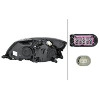 Main headlamp right H7 halogen HELLA for SKODA Fabia II...